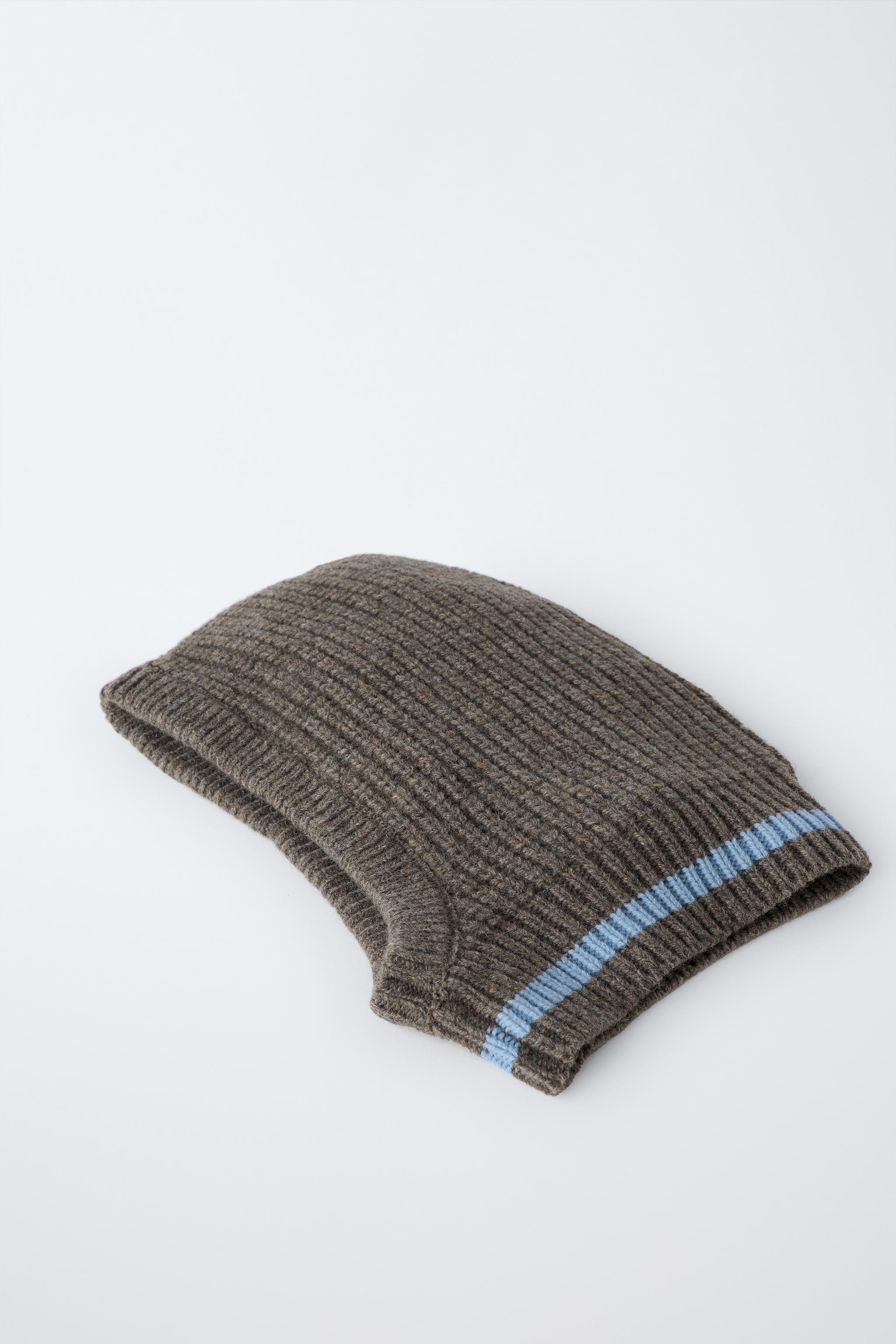 100% WOOL KNIT BALACLAVA